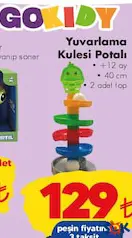GOKİDY OYUNCAK YUVARLAMA KULESİ POTALI